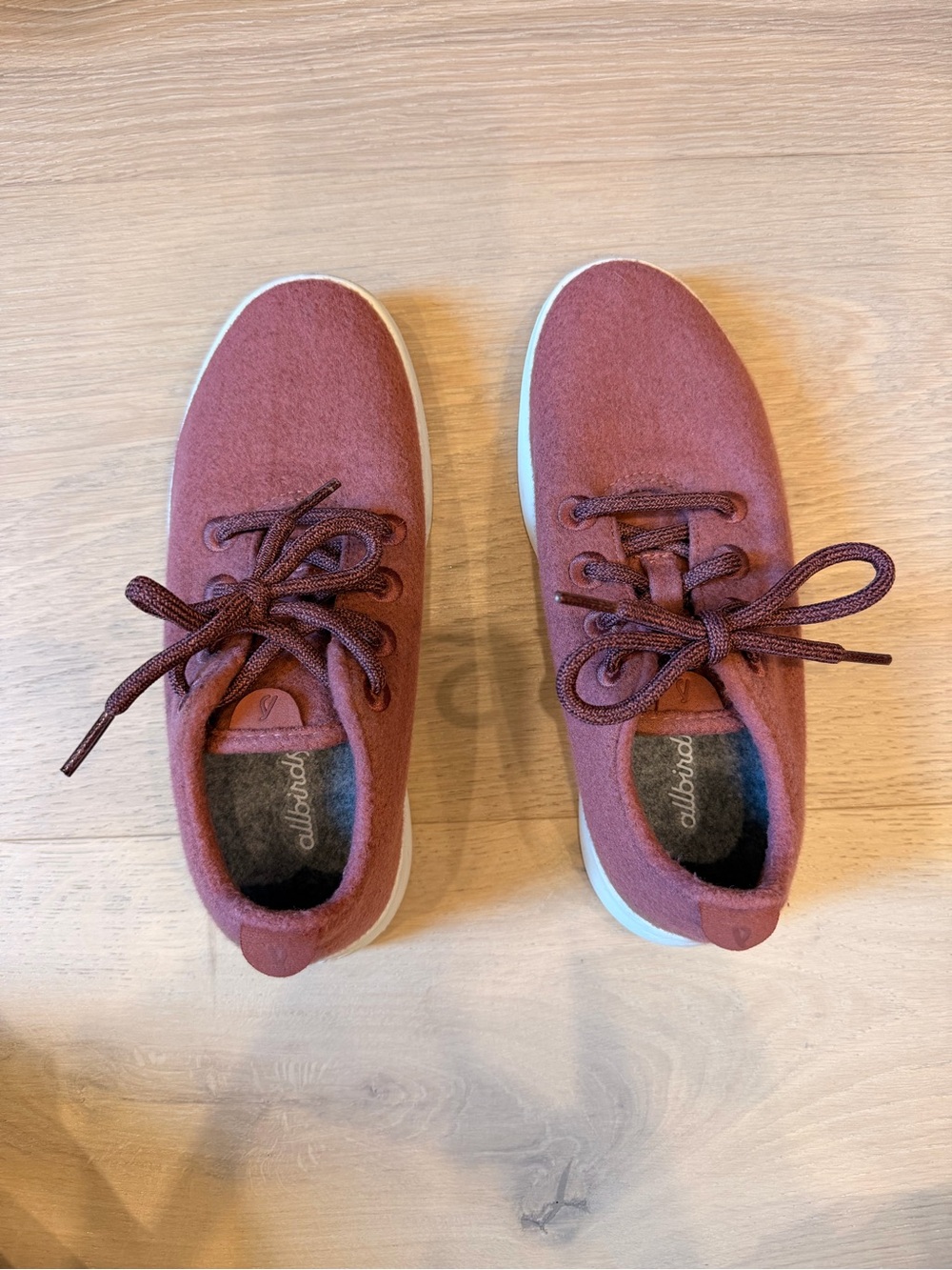allbirds Wool Runners in Rosewood Red-Brown